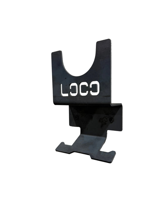 Grinder Hanger with integrated extension cord hanger